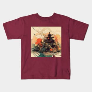 Japanese house Kids T-Shirt